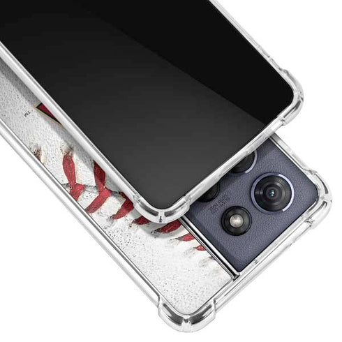 MLB Arizona Diamondbacks Game Ball Moto G Play 5G (2025) Clear Case
